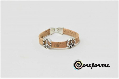 Pulseira de Cortiça Ref: 902 FV Pulseira de Cortiça Ref: 902 FV