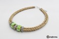 Cork Braid Necklace Ref: 929 L