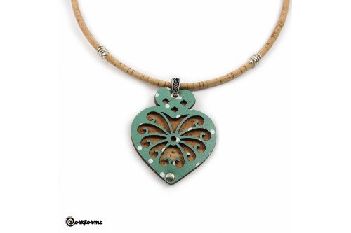 Colar em cortiça Ref: C1215 C