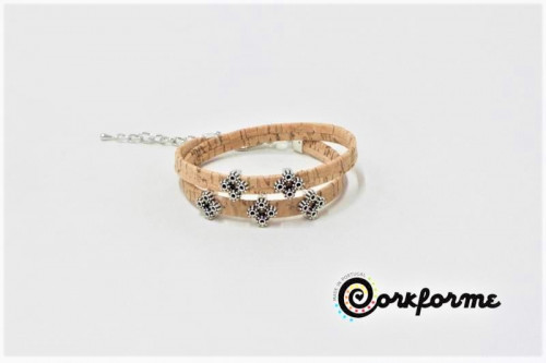 Pulseira de Cortiça Ref: 1036 AJ Pulseira de Cortiça Ref: 1036 AJ