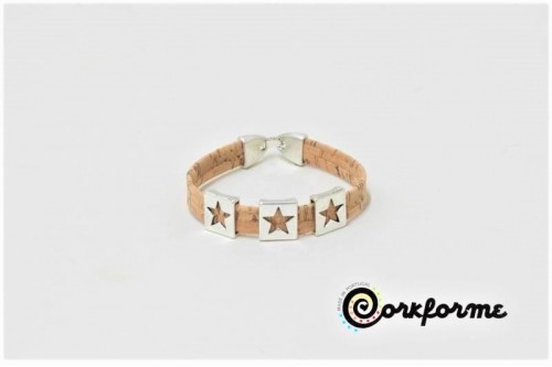 Pulseira de Cortiça Ref: 902 FL Pulseira de Cortiça Ref: 902 FL