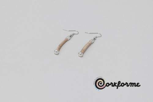 Cork Earrings Ref: 911 AO Cork Earrings Ref: 911 AO