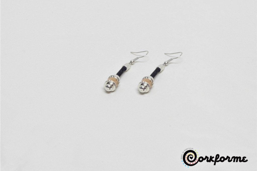 Cork Earrings Ref: 910 BL