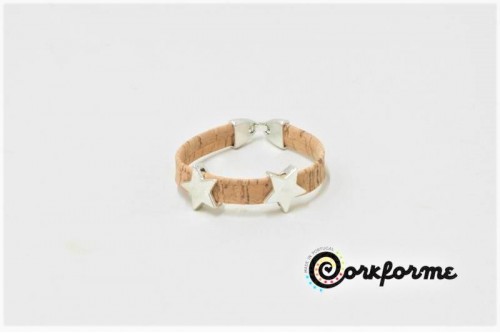 Pulseira de Cortiça Ref: 902 DV Pulseira de Cortiça Ref: 902 DV