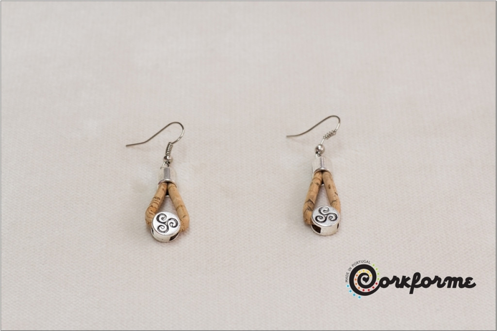 Cork Earrings Ref: 911 Y