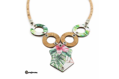 Colar de Cortiça Ref: C1183 F