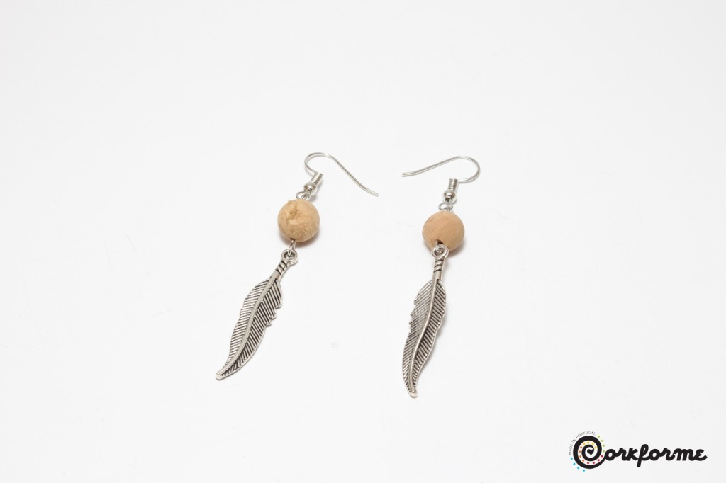 Cork Earrings Ref: 1212 A