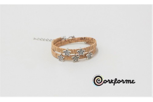 Pulseira de Cortiça Ref: 1036 X Pulseira de Cortiça Ref: 1036 X