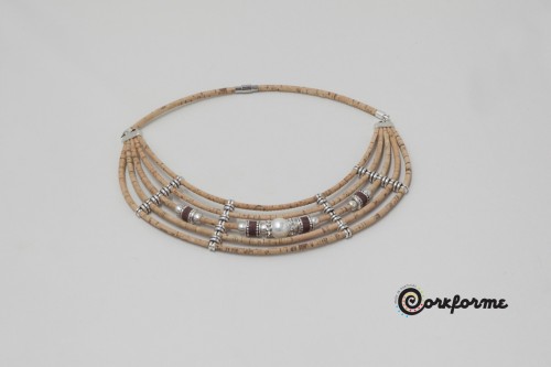 Gargantilha de Cortiça Ref: 1050 A Gargantilha de Cortiça Ref: 1050 A