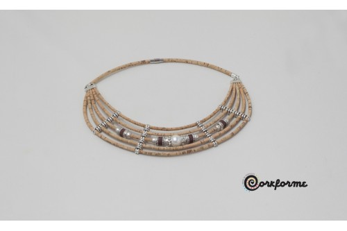 Gargantilha de Cortiça Ref: 1050 A