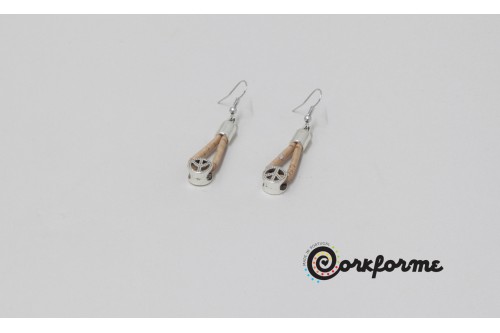 Cork Earrings Ref: 911 T Cork Earrings Ref: 911 T