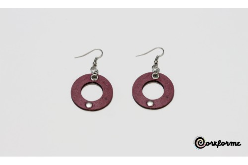 Cork Earrings Ref: C1185 D