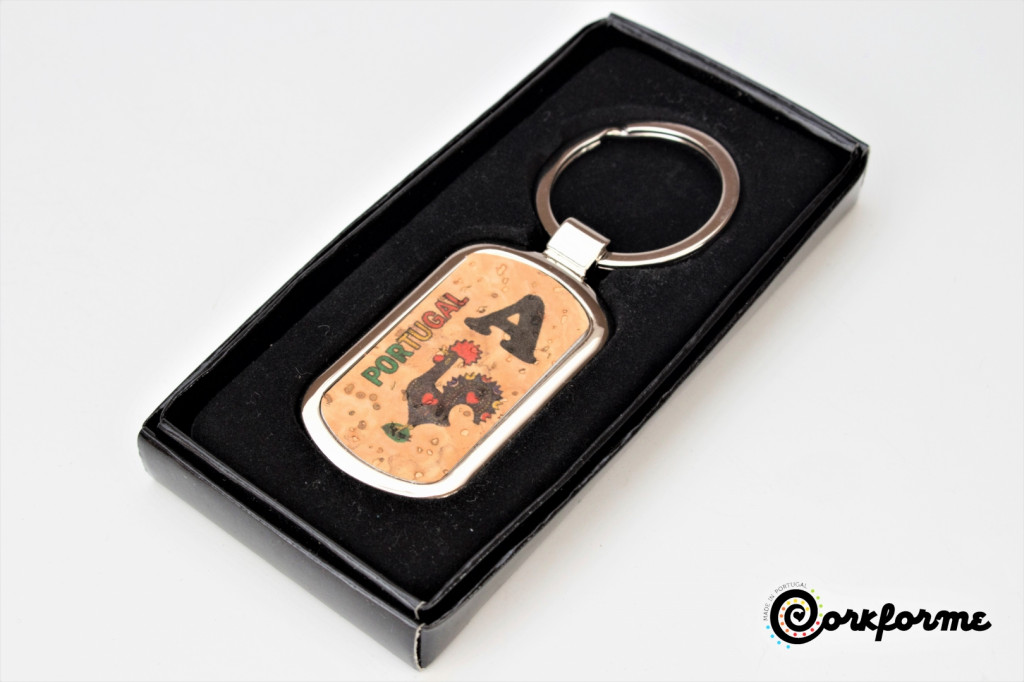 Cork Keychain Ref: 3055 A-A