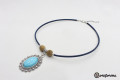 Cork Necklace Ref: 907 BL