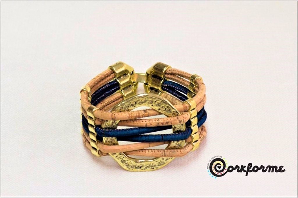 Cork Bracelet Ref: 919 AC Golden