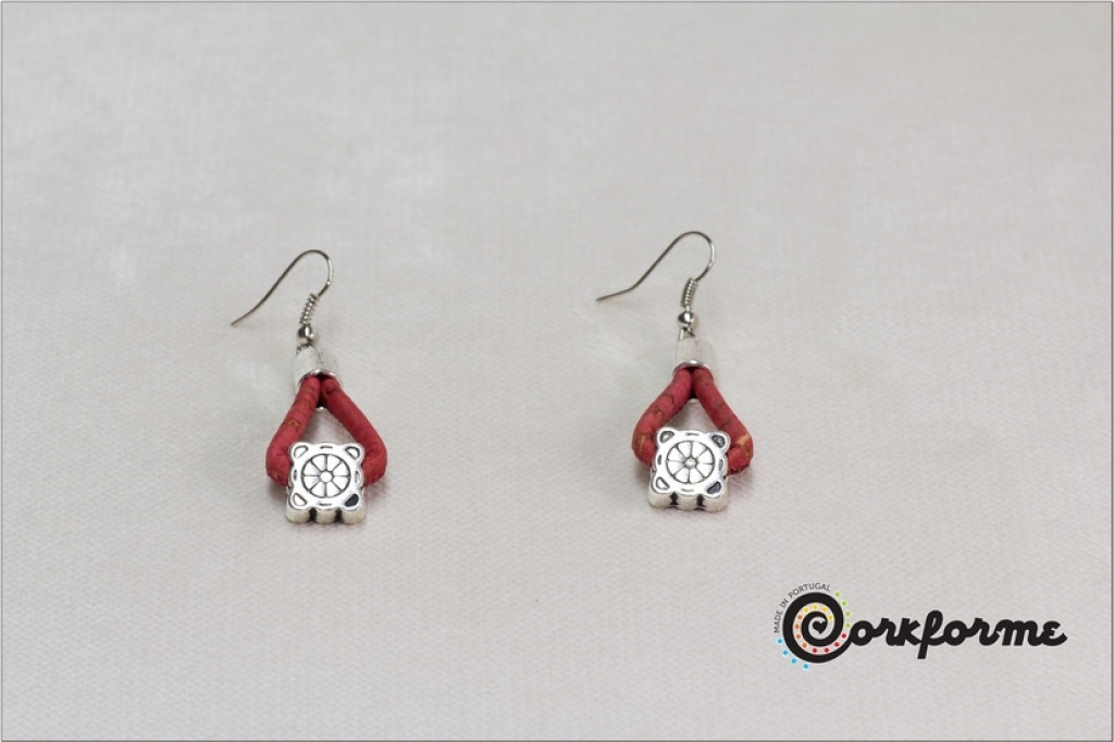 Cork Earrings Ref: 911 AK