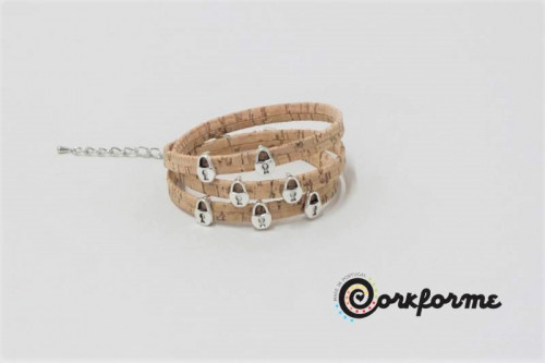 Pulseira de Cortiça Ref: 1037 L Pulseira de Cortiça Ref: 1037 L