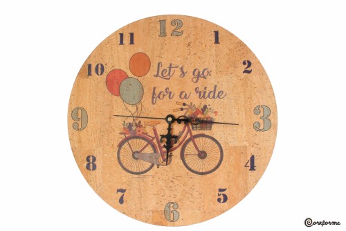 Relógio de Cortiça Ref: 4007 VB3