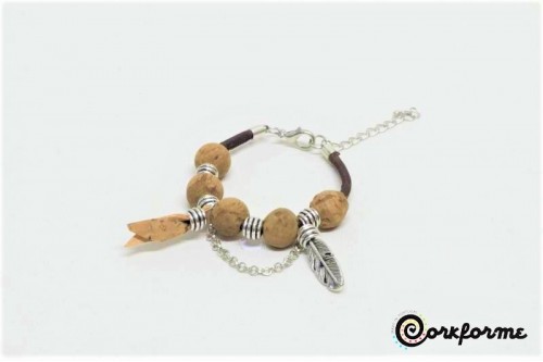 Pulseira de Cortiça Ref: 908 V