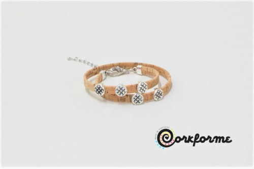 Pulseira de Cortiça Ref: 1036 AG Pulseira de Cortiça Ref: 1036 AG