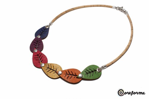 Colar de Cortiça Ref: C1183 B