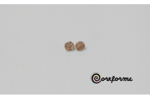 Cork Earrings Ref: 910 BK Cork Earrings Ref: 910 BK
