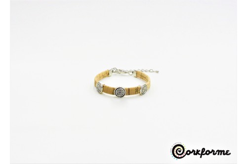 Pulseira de Cortiça Ref: 1035 BW