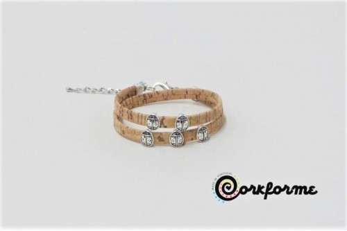 Pulseira de Cortiça Ref: 1036 D Pulseira de Cortiça Ref: 1036 D