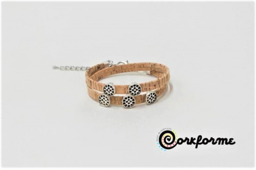 Pulseira de Cortiça Ref: 1036 AF Pulseira de Cortiça Ref: 1036 AF