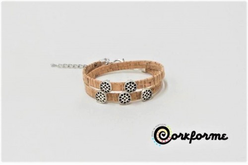 Pulseira de Cortiça Ref: 1036 AF Pulseira de Cortiça Ref: 1036 AF