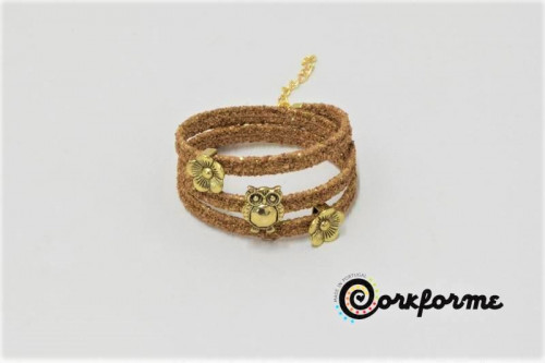 Pulseira de Cortiça Ref: 1056 A Pulseira de Cortiça Ref: 1056 A