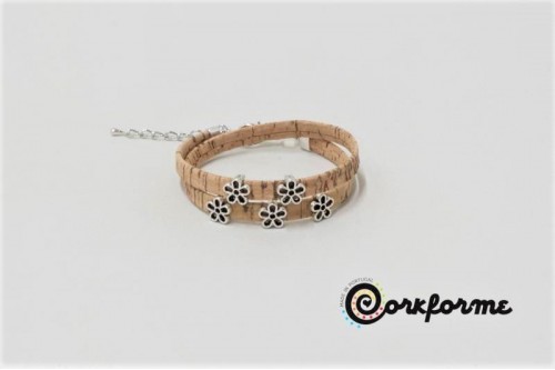 Pulseira de Cortiça Ref: 1036 I Pulseira de Cortiça Ref: 1036 I