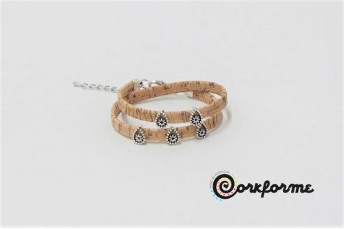 Pulseira de Cortiça Ref: 1036 Y Pulseira de Cortiça Ref: 1036 Y