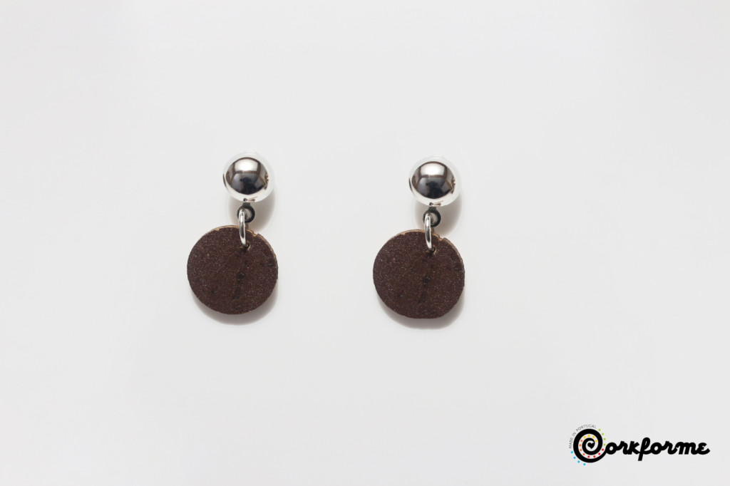 Cork Earrings Ref: C1185 B