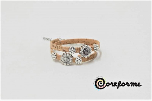 Pulseira de Cortiça Ref: 1036 AO Pulseira de Cortiça Ref: 1036 AO