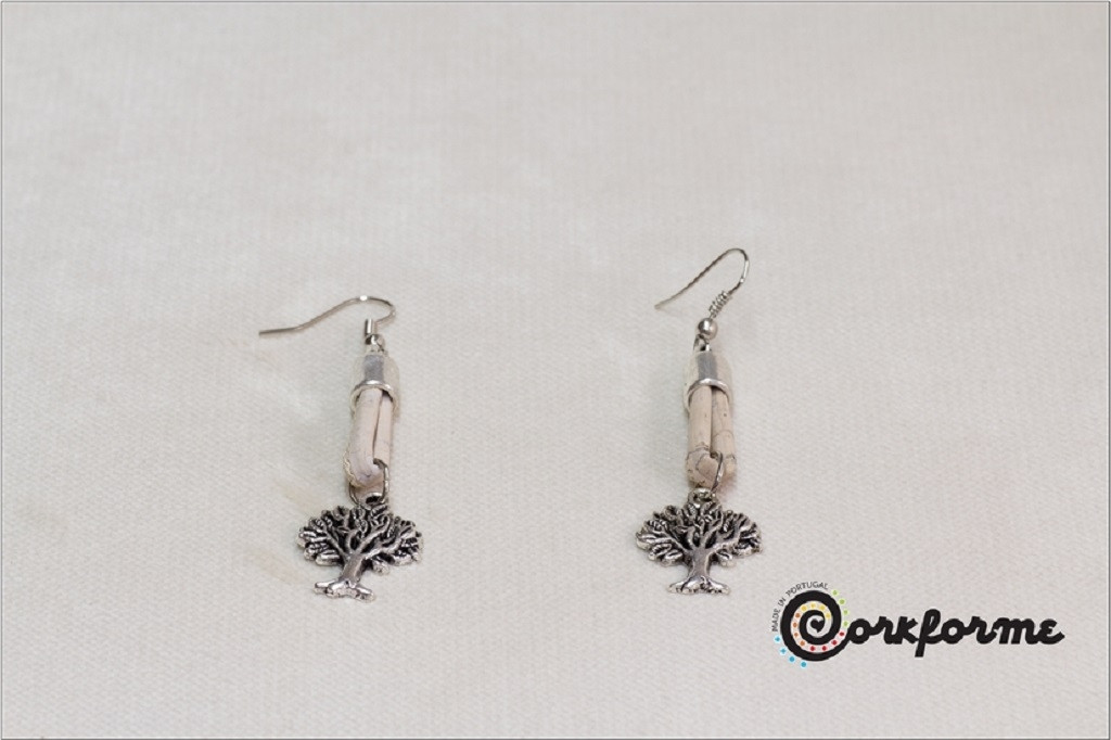 Cork Earrings Ref: 910 AO