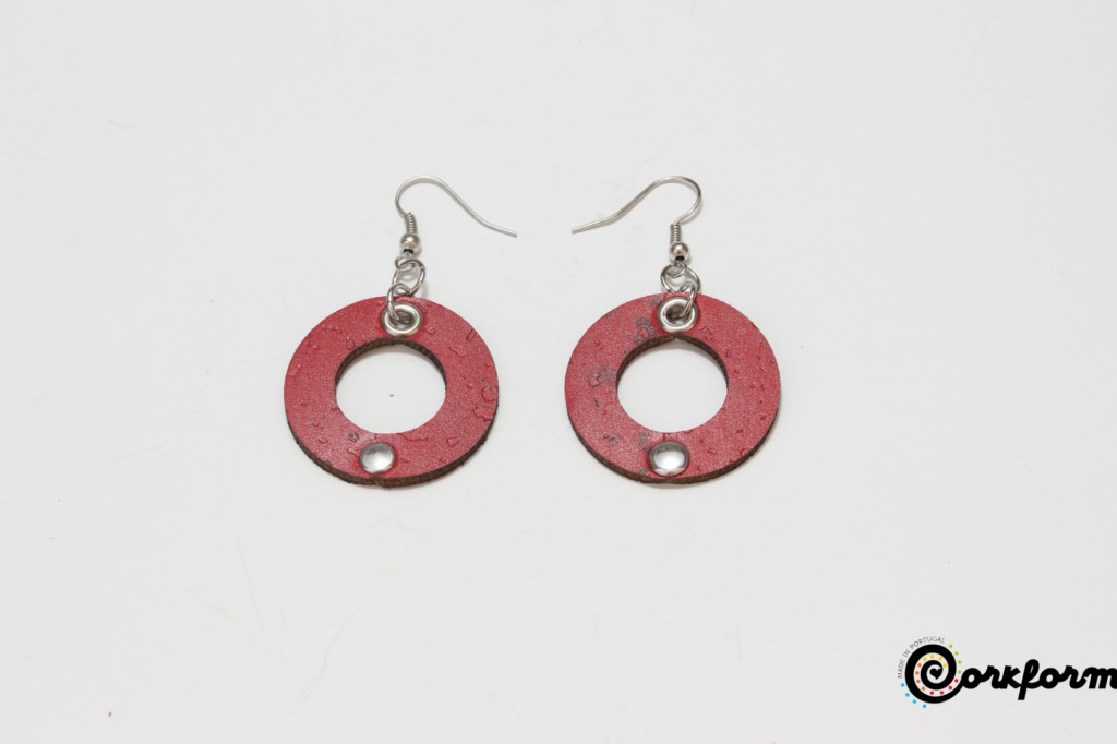 Cork Earrings Ref: C1185 D