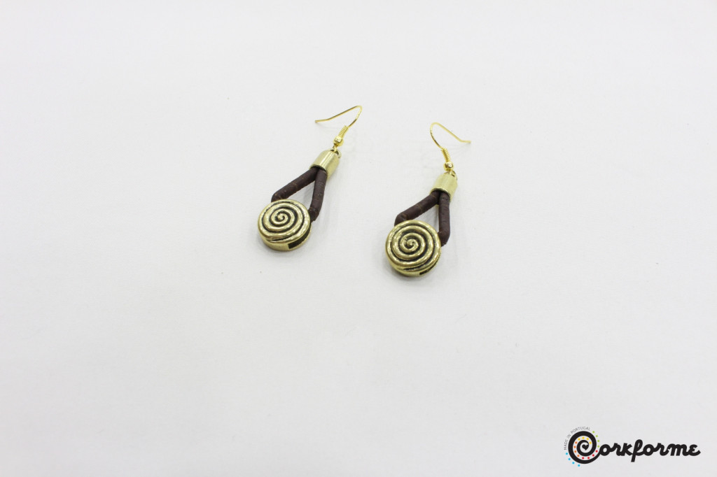 Cork Earrings Ref: 910 D