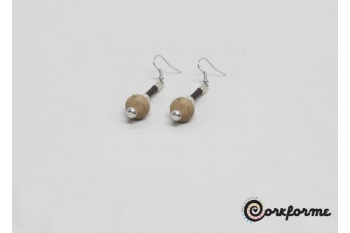 Cork Earrings Ref: 910 BX Cork Earrings Ref: 910 BX