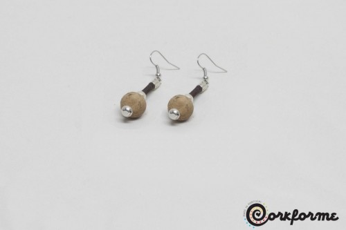 Cork Earrings Ref: 910 BX Cork Earrings Ref: 910 BX
