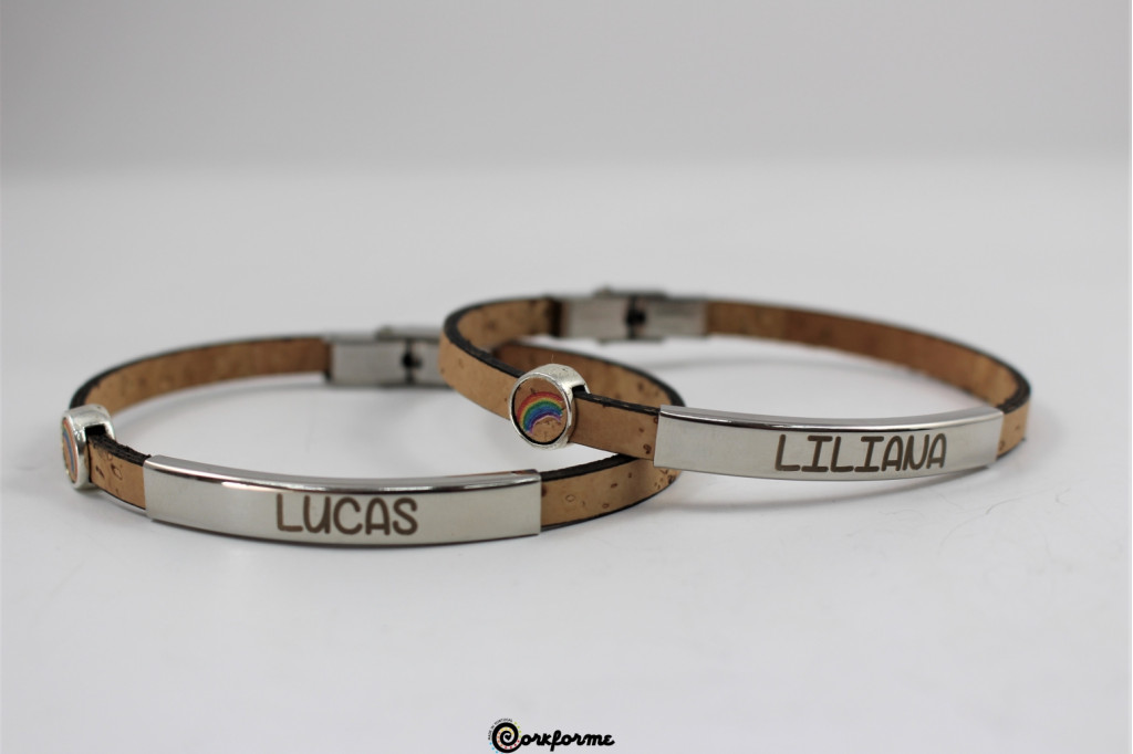 Pulseira com nomes #abraçaobem