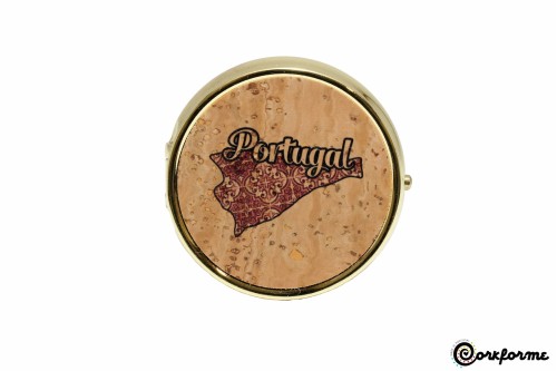 Caixa de Comprimidos de Cortiça Ref: 3080 PAS7