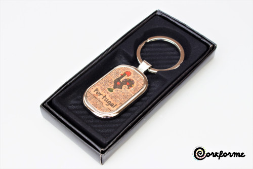 Porta-chaves de Cortiça Ref: 3055 A(AZ) Porta-chaves de Cortiça Ref: 3055 A(AZ)